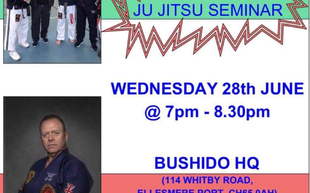Stage Liverpool Bushido ju jitsu Headquarters Mercoledì 28 giugno
